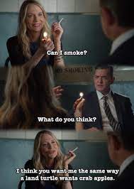 Maggie lawson smoking