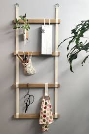 This Decorative Wooden Ladder Is A Perfect Display Ladder This Wooden Wall Ladder Is A Unique Home Decor That Can Make An Excell Ladder Decor Decor Home Decor