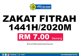 Zakat fitrah atau zakat jiwa adalah zakat yang dibayarkan atas setiap jiwa orang. Kadar Zakat Fitrah Di Selangor Kekal Rm7 Lembaga Zakat Selangor