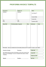 7 Free Proforma Invoice Templates Word Excel In 2020 Invoice Template Invoice Template Word Invoice Example