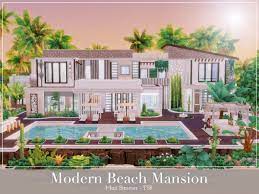 The 5 best sims 4 expansions packs (& the 5 worst) it's unclear, but we're pretty sure that if there was a mayor in the world of the sims, this would probably be his or her house. The Sims Resource Modern Beach Mansion By Mini Simmer Sims 4 Downloads
