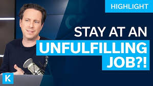 Feeling Unfulfilled At Work Living A Life Of Purpose Youtube