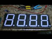 The 4 Digit HUGE 7 Segment Display Set Mark 2