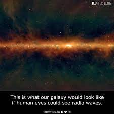 Did You Know Techexplorist Radio Waves Human Eyes Galaxy See Look Waves Radio Wave Radio