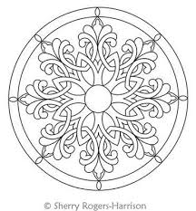 Celtic Snowflake Medallion With Circles Digital Quilting Designs Celtic Circles Designs Digital Medalli 2020 Boyama Sayfalari Mandala Celtic Sanat Desen