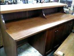 Comptoir Bar Bois Exotique 4 Pieces 550 Euros Magasin Carcassonne Tel 04 68 77 42 60 Chinage Deco Occasion Re Comptoir De Bar Bois Exotique Comptoir