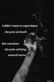 Can you imagine a world without pain? Darkness Life Depression Deep Quotes Quotes Of Life