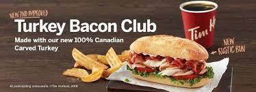 Humboldt Tim Hortons Welcome To The Turkey Bacon Club V2 0 On Our Brand New Rustic Bun And 100 Canadian Carved Turkey Lettuce Tomato Hickory Smoked Bacon And Mayo Come Down Today