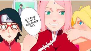 Sakura's special gift for Boruto's birthday | Anime4fun - YouTube