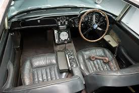 Aston Martin Db5 James Bond Movie Car Interior Aston Martin Db5 Bond Cars James Bond