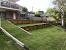 Sloped Yard Sloped Backyard Ideas On A Budget