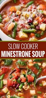 Way Better Than The Soup From That Popular Italian Restaurant Chain This Minestrone Soup Is Burstin Soup Recipes Slow Cooker Best Soup Recipes Minestrone Soup