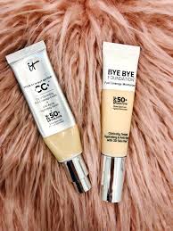 It Cosmetics Cc Cream And Bye Bye Foundation Review