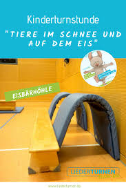 Kunstwerke aus dem kindergarten augen auf und durch gesellschaft. Kinderturnstunde Tiere Im Schnee Und Auf Dem Eis Kinderturnen Turnen Mit Kindern Kinder Gymnastik