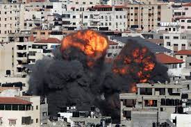 Silence over bombing of occupied territory puts uae, bahrain, morocco and sudan. Israel Pounds Gaza To Curb Palestinian Militants But Rockets Still Fly Reuters