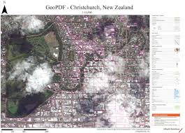 The 6pm coverage of network 7 covering the massive 2011 earthquake in christchurch, new zealand. Christchurch Earthquake Satellite Imagery Public Portal Kiwispace Foundation