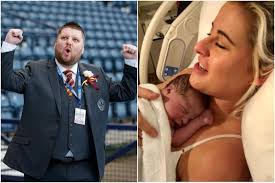 Motherwell chief Alan Burrows reveals he was a "blubbering mess" after the  birth of his baby daughter Eva