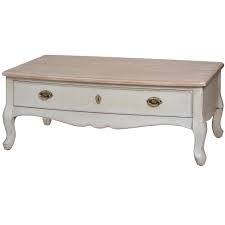 Shabby chic coffee table made from an old wooden pallet (this looks fantastic and is so easy to make. Louis Shabby Chic 2 Drawer Coffee Table Table Homesdirect365