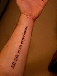 If you're looking for small tattoos for your wrist that are unique and powerful and go beyond basic cross, arrow, butterfly, heart, and floral designs, these ideas are a great place to start. Wrist Tattoo Inspirational Quotes Quotesgram