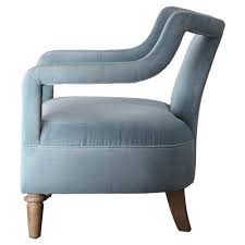 hardy mid century open sky blue velvet armchair blue velvet armchair modern armchair modern occasional chairs