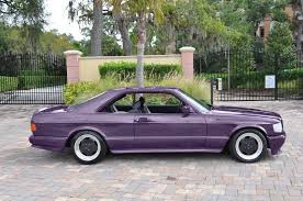 1987 Mercedes Benz 560sec Amg W126 Widebody Metallic Violet Mercedes W124 Mercedes Benz Mercedes Benz Cars