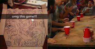 The goal is to get to the front of the bus in one string. 12 Drinking Games That Ll Make You Say Why Didn T I Know About These Sooner
