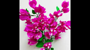 Once this is all set, sit back and watch your plans—and plants—take root. How To Make Paper Flowers Bougainvillea Flower 72 Youtube