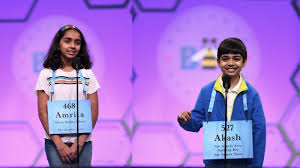 Scripps National Spelling Bee 2019 I Round 2 I Akash And Amrita Vukoti Youtube