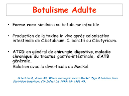 En raison du risque de botulisme infantile, maladie rare mais très grave due à une bactérie, ne donnez pas de miel aux nourrissons de moins d'un an, ni au doigt, ni à la cuillère, ni sur la tétine. Stephanie Dizier Desc De Reanimation Medicale Juin Ppt Video Online Telecharger