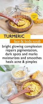 Turmeric Face And Body Scrub Face Body Scrub Body Scrub Skin Scrub