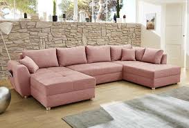 Sofa Ecksofa Wohnlandschaft Rosa Kaufen Bei Lifestyle4living Mobelvertrieb Gmbh Co Kg
