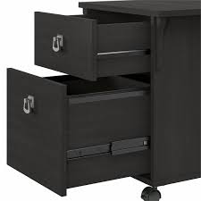 Check spelling or type a new query. Salinas 2 Drawer Mobile File Cabinet In Vintage Black Engineered Wood Saf118vb 03