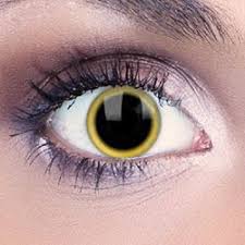 Eclipse Contact Lenses Costume Contact Lenses White Contact Lenses Halloween Contact Lenses