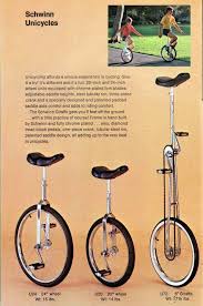 1977 schwinn giraffe unicycle the online bicycle museum