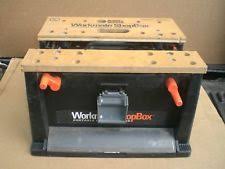 Black Decker Workbench Parts Black And Decker Workmate Shop Box Bench Top Project Center Black Decker Shopping Ebay