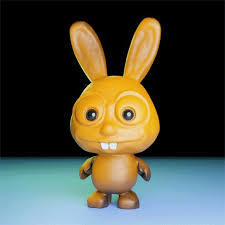 🐇 Cute Funny Easter Bunny・Free STL File for 3D printing・Cults