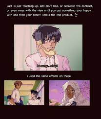 Tamakid I Got A Lot Of Asks About This So I Made A Tutorial On How I Was Able To Emulate The 80s Art Tutorials Digital Art Tutorial Anime Drawings Tutorials