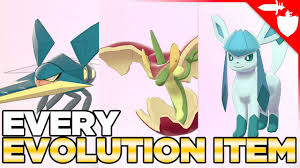 how to get every evolution stone item in pokemon sword and shield