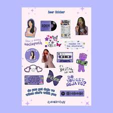 Stickers pack |200 pcs| vinyl waterproof stickers for laptop,skateboard,hydro flask,water bottles,computer,phone,guitar,funny aesthetic . Bc Olivia Rodrigo Stickers Sour Stickers Aesthetic Stickers Tumblr Stickers Funny Stickers Brand Stickers Shopee Singapore