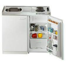 respekta minikuche pantry100bo 100 cm mit duo kochmulde kuhlschrank weiss bauhaus