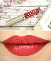 Stila Holiday 2017 Gift Sets Review And Swatches Lipstick Lip Shimmer Makeup Geek