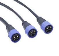[Hot Item] M25 2+4 Lithium Battery Storage 20-50A IP67 Charge/Discharge  Quick Lock Connector