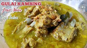 2 kg daging kambing campur tulang (iga, lemusir cara membuat: Resep Gulai Kambing Khas Jawa Timur Anti Bau Resep Gule Kambing Gule Tanpa Santan Youtube