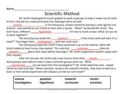 Scientific Method Worksheet Scientific Method Worksheet Scientific Method Scientific Method Lesson