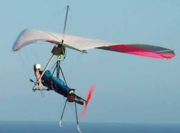 Duct tape hang glider leap of faith! Powered Hang Glider Wikipedia