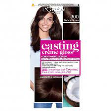 If you start with heat damaged hair in the first place, healthy hair dye will help you enhance the shade of your locks without further compromising their health. L Oreal Casting Creme Gloss 300 Darkest Brown Semi Permanent Hair Dye Inci Beauty