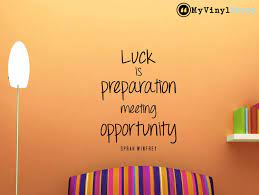 Oprah Winfrey Quote Inspirational Business Quote Wall Decal Business Inspiration Quotes Business Motivational Quotes Motivational Wall Quotes