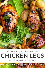 Instant Pot Chicken Legs From Fresh Or Frozen Teriyaki Buffalo Bbq Etc Recipe Instant Pot Chicken Drumsticks Recipe Easy Instant Pot Recipes Instant Pot Recipes Chicken