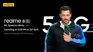 Realme 8 5g android smartphone. Realme 8 5g With Dimensity 700 Soc Is Launching In India On April 22