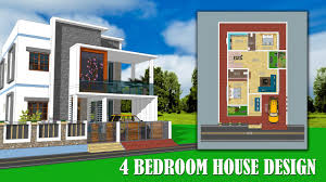 A four bedroom apartment or house can provide ample space for the average family. Duplex House Design 4 Bedroom With Floor Plan With Inner Garden With Interior Design Manis Home Youtube